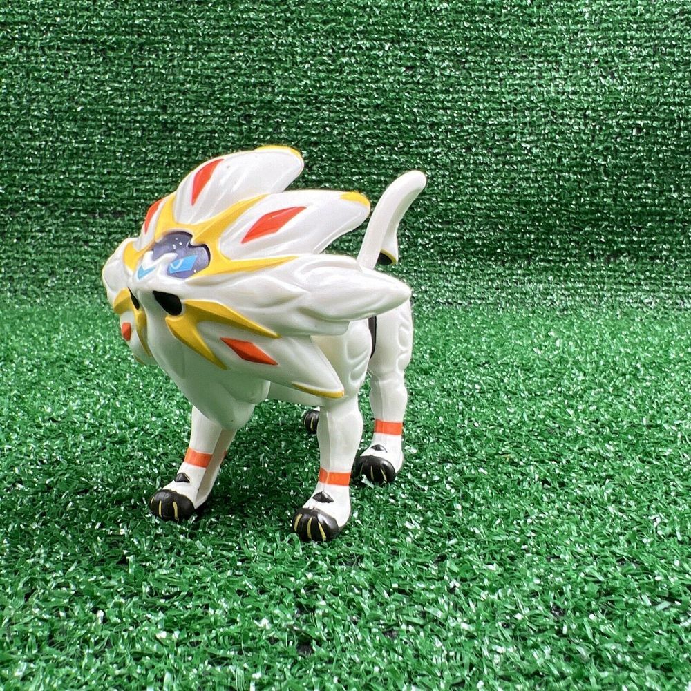 Pokemon Legendary Sun Moon Solgaleo Figure McDonald's Happy Meal Toy Read Desc